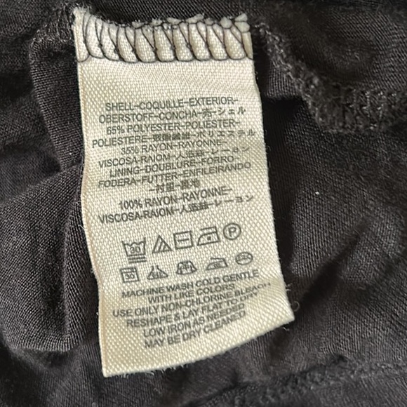 Free People Lily Black Crochet Lace Draped Cutout Mini Dress - S - Picture 13 of 15